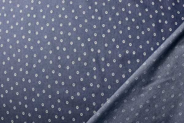 Bedruckte Jeans Margarita Dunkelblau Bedruckte Jeans Margarita Dunkelblau