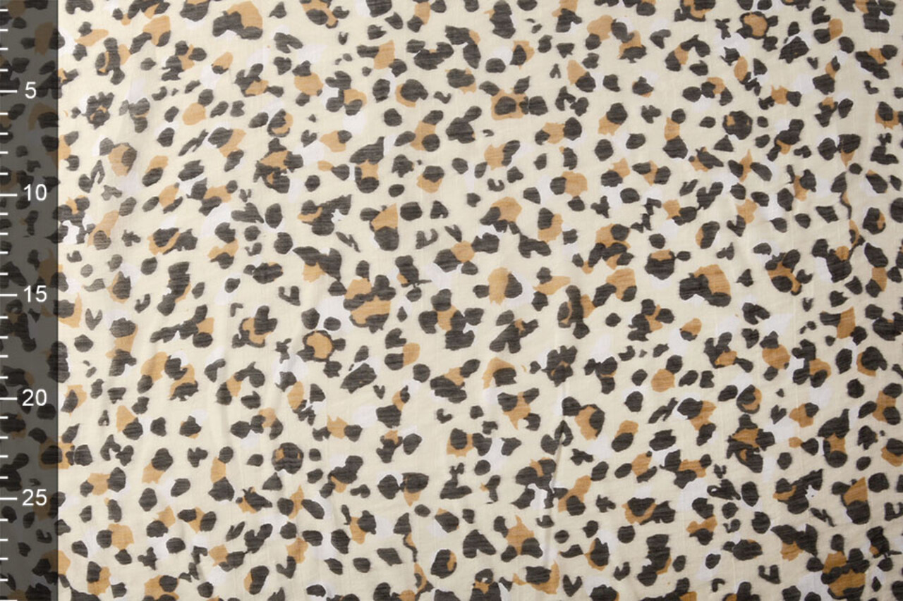 Silk Tencel Panther Swipes