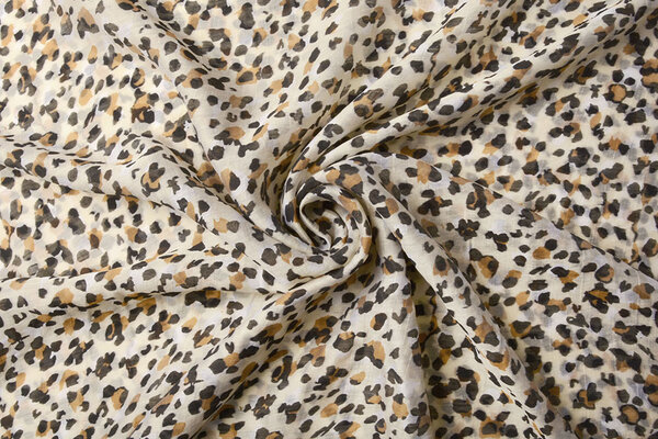 Silk Tencel Panther Swipes