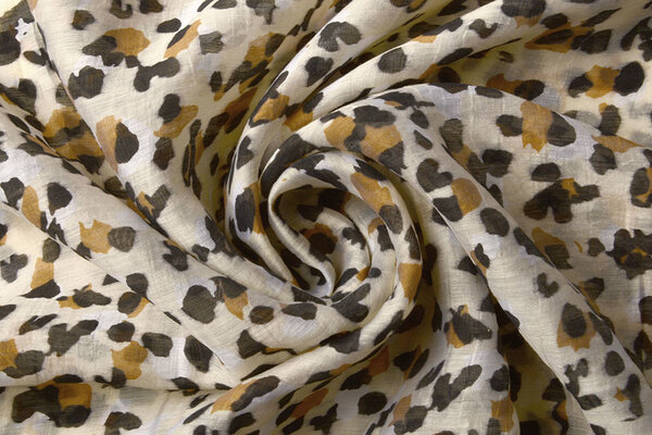 Zijde Tencel Panter Swipes