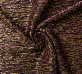 Lurex Plissée Alpenveilchen Gold Lurex Plissée Alpenveilchen Gold