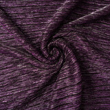 Lurex Plissée Lila Silber