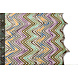 Pizzo All’uncinetto Zigzag Multicolore Pizzo All’uncinetto Zigzag Multicolore