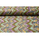 Dentelle Crocheté Zigzag Multicolore Dentelle Crocheté Zigzag Multicolore