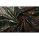 Lentejuelas sobre Malla Plumas Verde Lentejuelas sobre Malla Plumas Verde