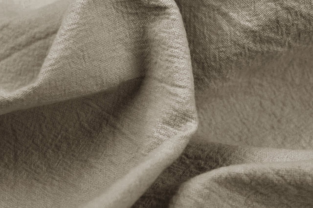Oeko-Tex® 100% Lavato Cotone Tortora Oeko-Tex® 100% Lavato Cotone Tortora