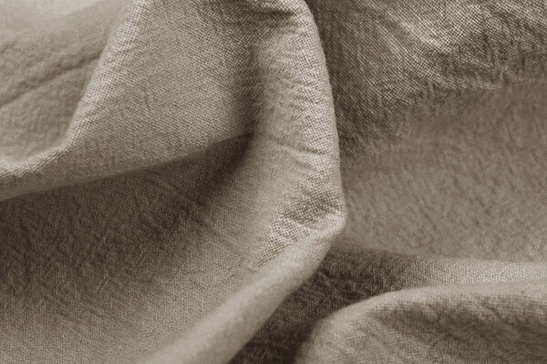 Oeko-Tex®  100% Gewaschene Baumwolle Taupe