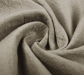 Oeko-Tex®  100% Gewaschene Baumwolle Taupe