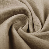 Oeko-Tex®  100 % Coton Lavé Beige Foncé