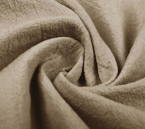 Oeko-Tex®  100% Gewassen Katoen Donker Beige Oeko-Tex®  100% Gewassen Katoen Donker Beige