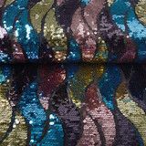 Pailletten op Mesh Golf Pailletten op Mesh Golf