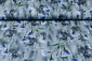 Scuba Crepé Estampado Azul Klaproos Azul Scuba Crepé Estampado Azul Klaproos Azul