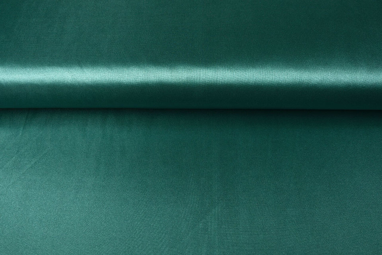 Charmeuse Voering Smaragdgroen Charmeuse Voering Smaragdgroen