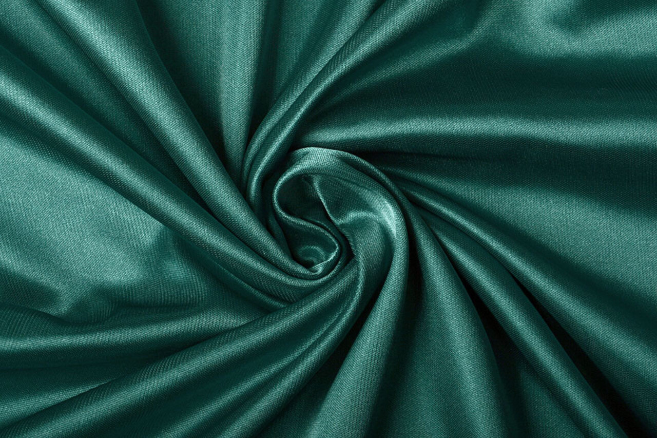 Charmeuse Voering Smaragdgroen Charmeuse Voering Smaragdgroen