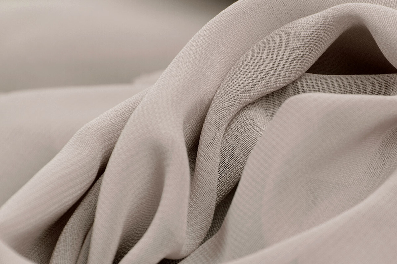 Hi Multi Chiffon Klassisches Hellgrau