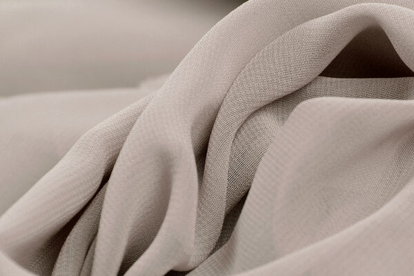 Hi Multi Chiffon Klassisches Hellgrau