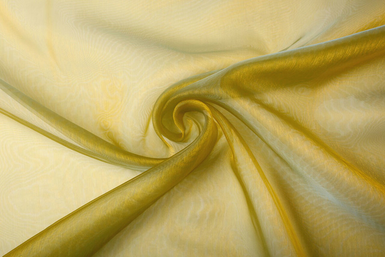 Organza Two-Tone Goud-Aqua