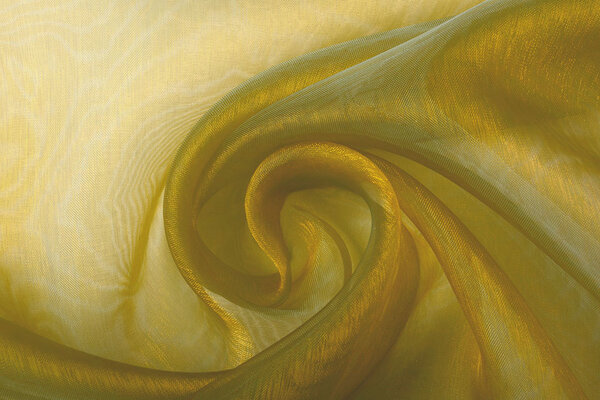 Organza Two-Tone Goud-Aqua