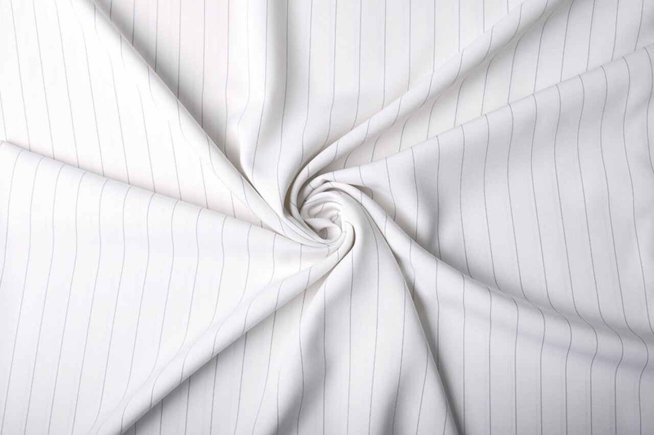 Terlenka Elástica en 4 Direcciones Blanco Roto Rayas Terlenka Elástica en 4 Direcciones Blanco Roto Rayas