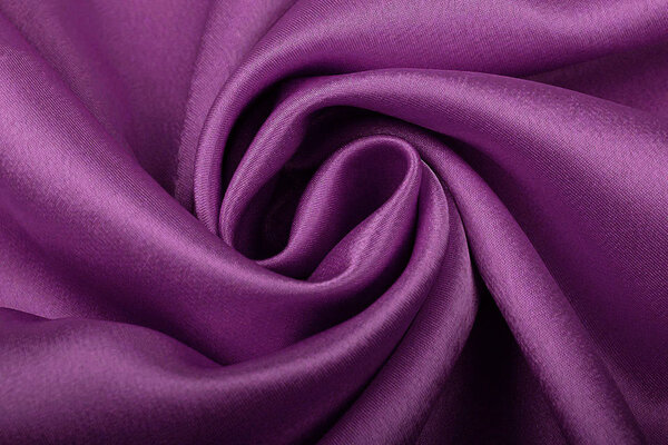 Krepp-Satin Alpenveilchen-Lila