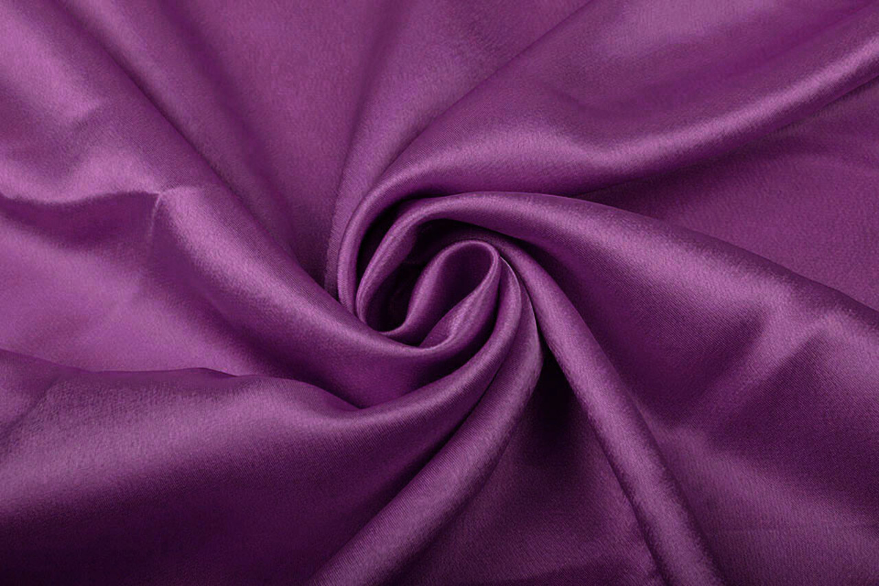 Crêpe Satin Cyclamen-Purple