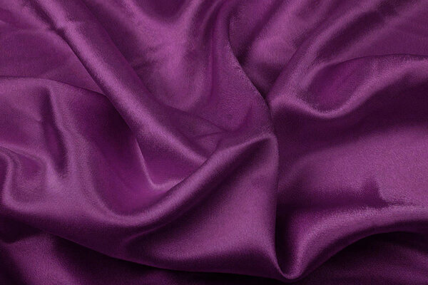 Crêpe Satin Cyclamen-Purple