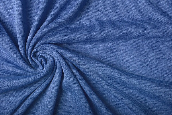 Voile Jersey Blau Voile Jersey Blau