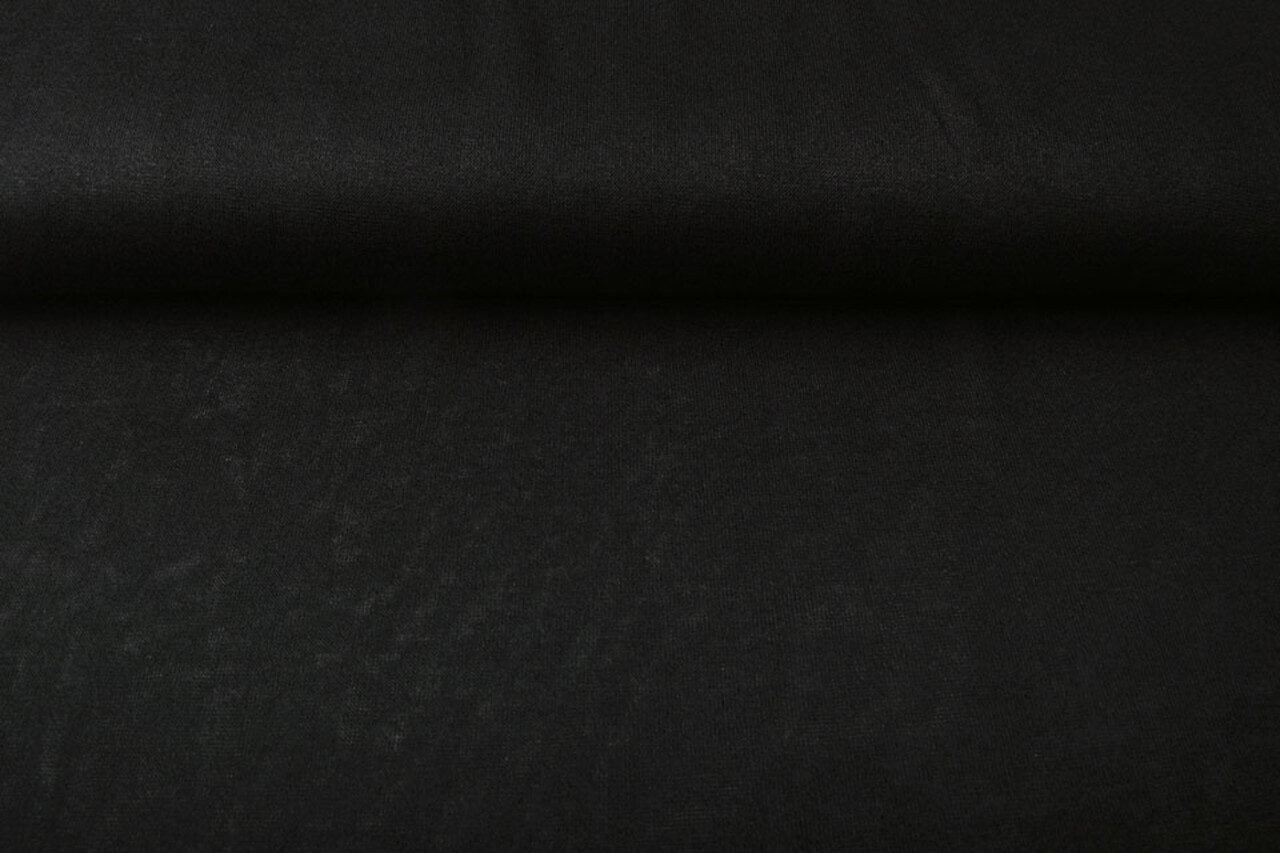 Voile Jersey Zwart