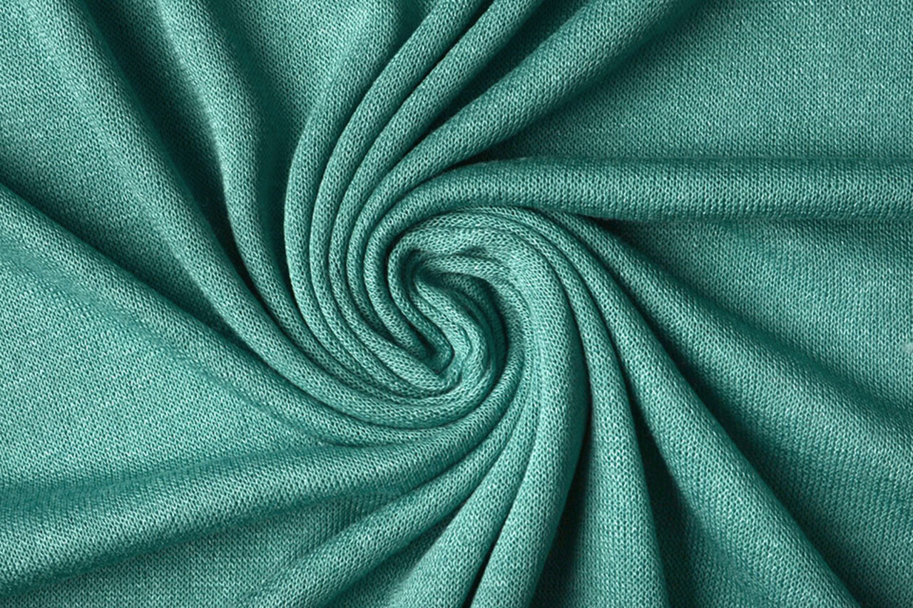 Voile Jersey Verde Mar Voile Jersey Verde Mar