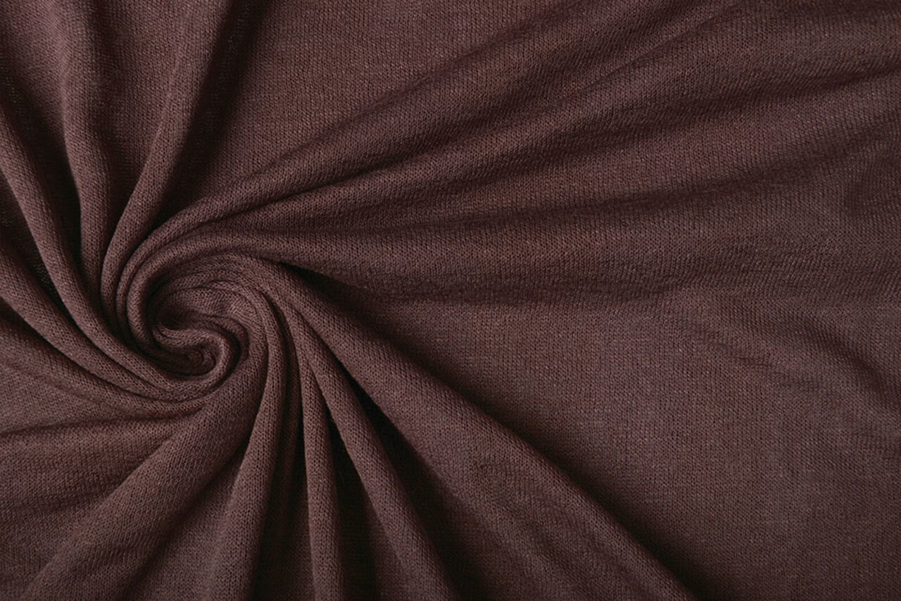 Voile Jersey Aubergine Voile Jersey Aubergine