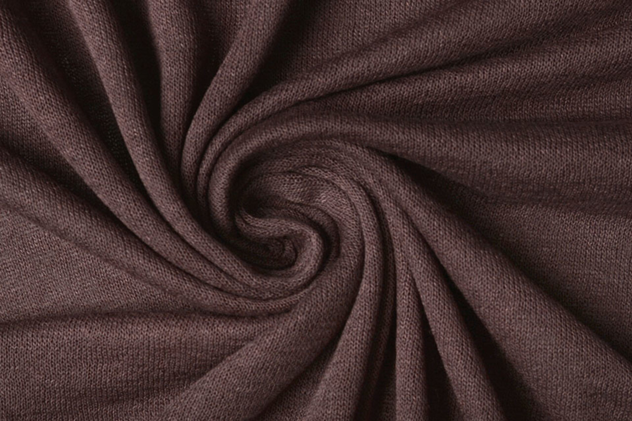 Voile Jersey Aubergine Voile Jersey Aubergine