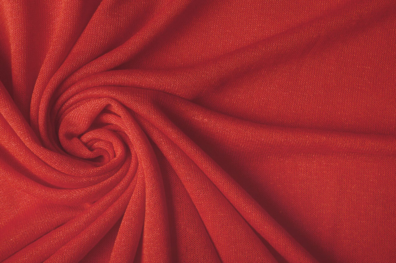 Voile Jersey Rood Voile Jersey Rood