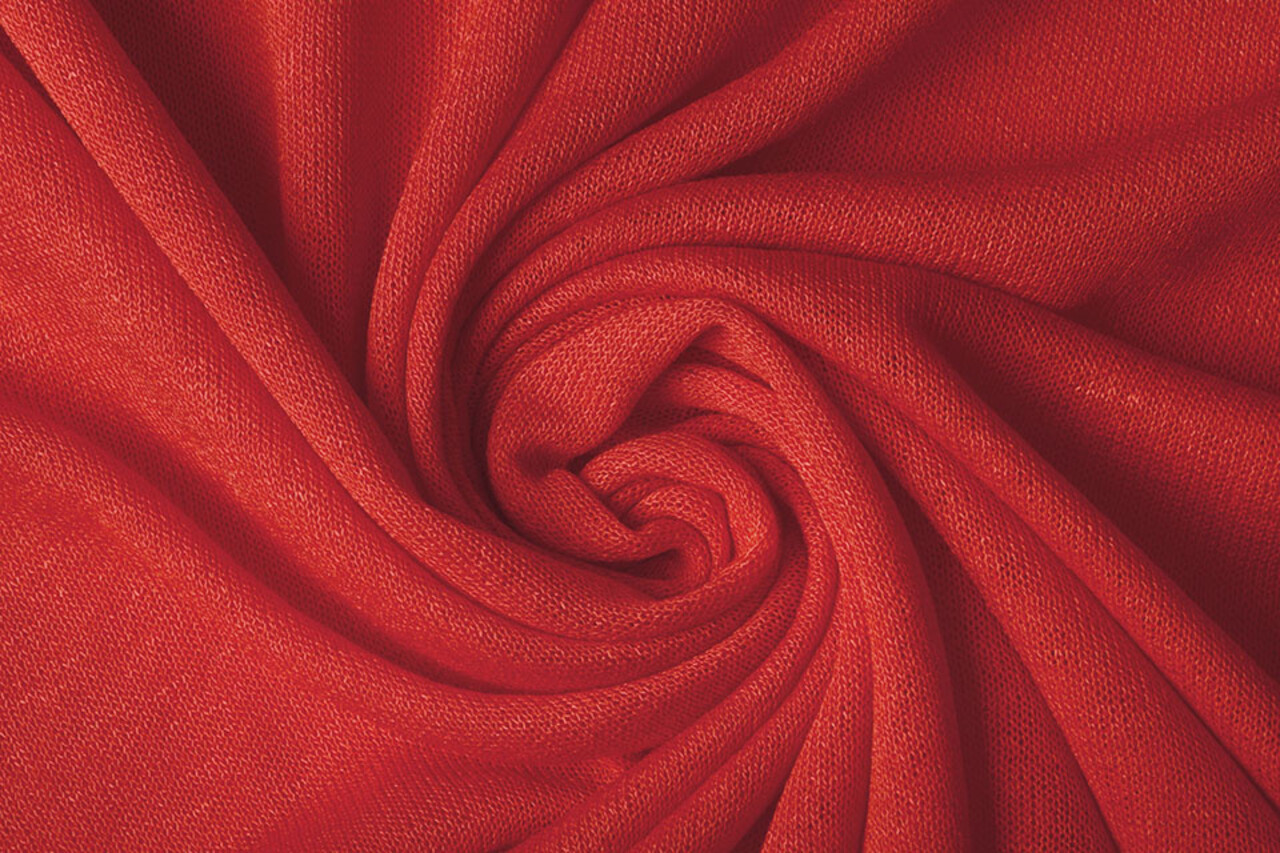 Voile Jersey Rood Voile Jersey Rood
