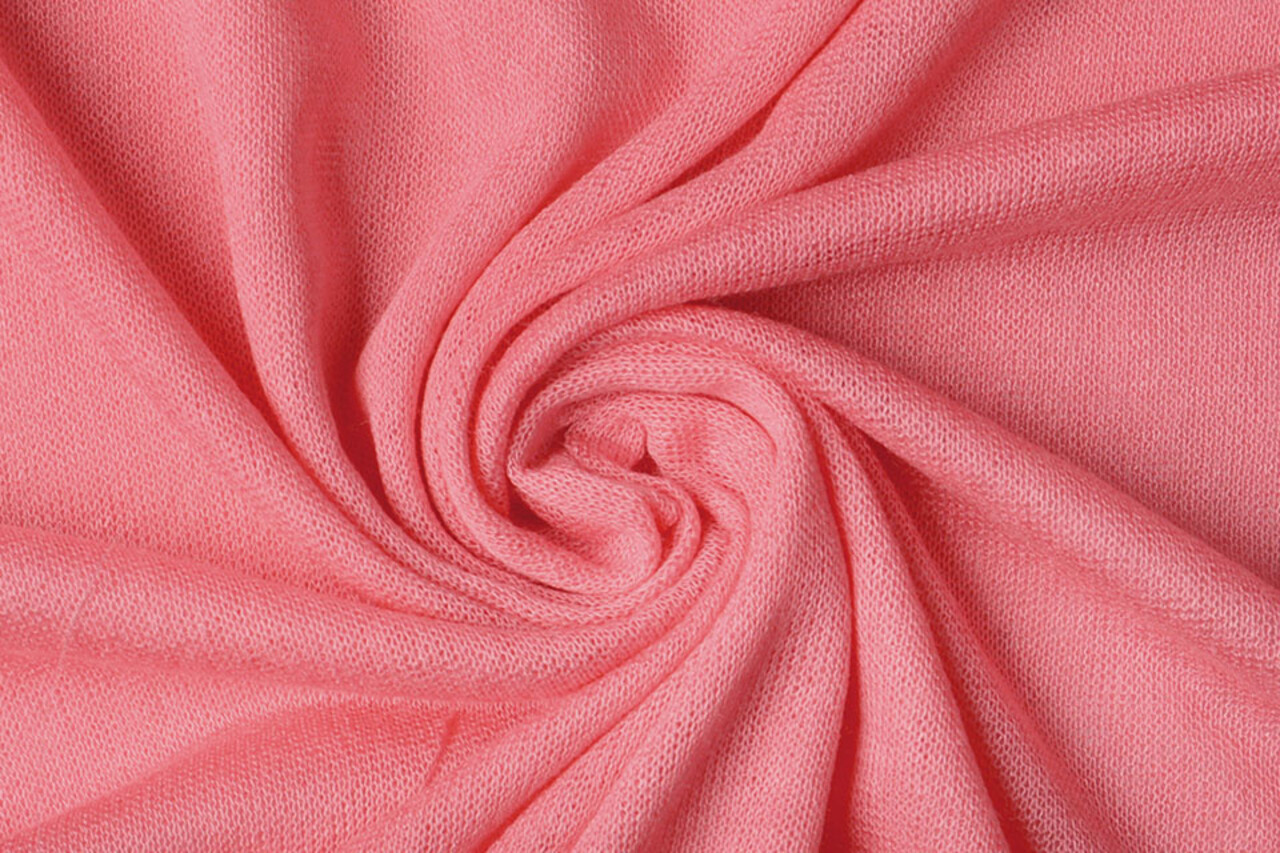 Voile Jersey Roze Voile Jersey Roze