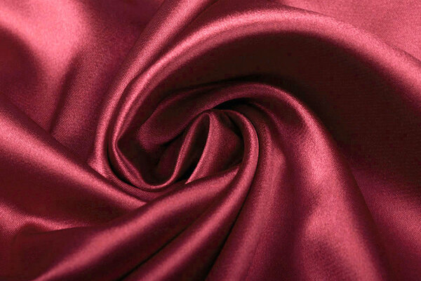 Stretch Satin Bordeaux