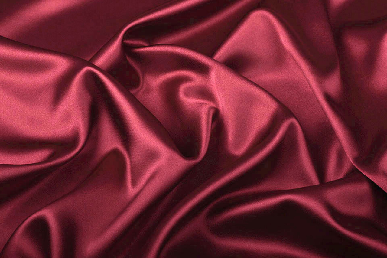 Stretch Satin Bordeaux Stretch Satin Bordeaux