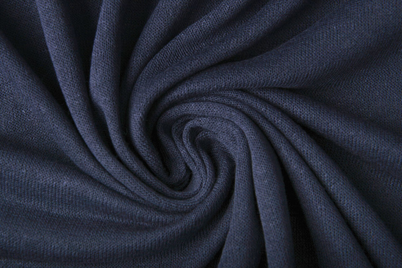 Voile Jersey Azul Marino Azul Voile Jersey Azul Marino Azul