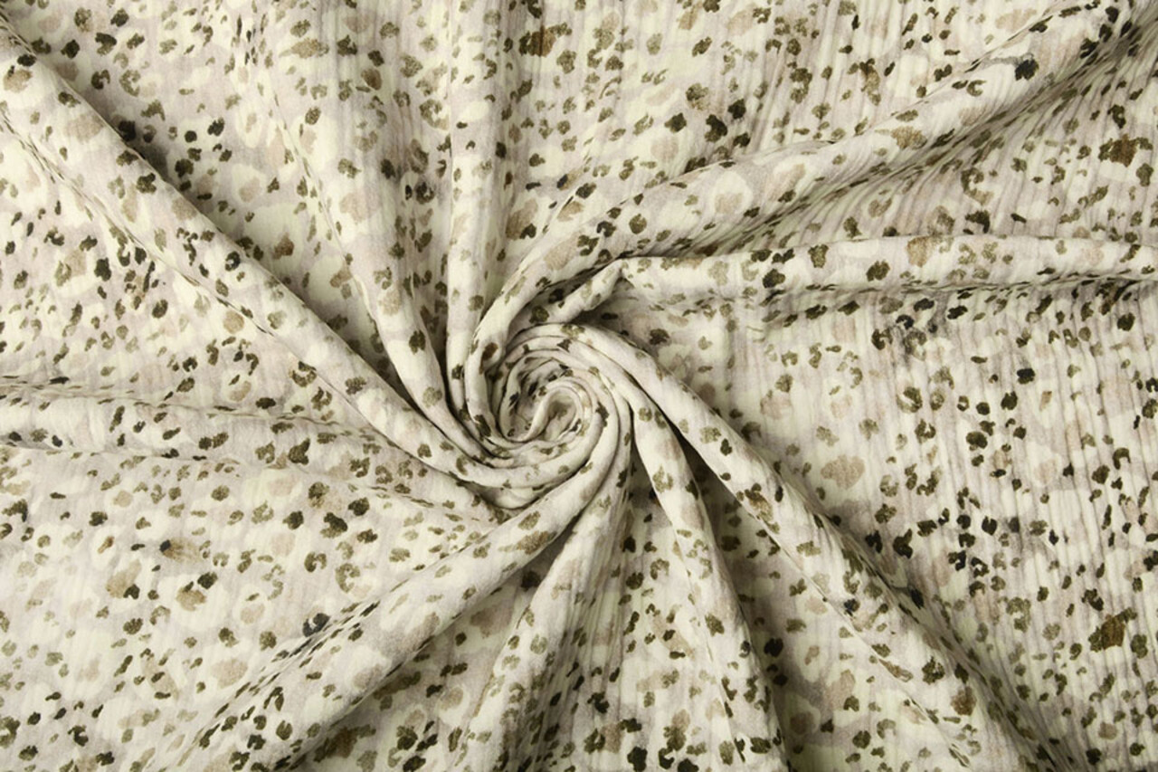 Oeko-Tex®  Double Gauze Fabric Leona Multi 2 Oeko-Tex®  Double Gauze Fabric Leona Multi 2