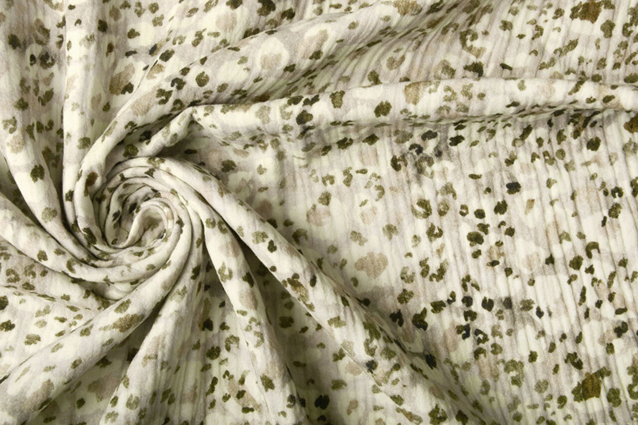 Oeko-Tex®  Hydrofiel Stof Leona Multi 2