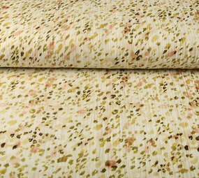 Oeko-Tex®  Baumwoll Musselin Stoff Leona Multi 3