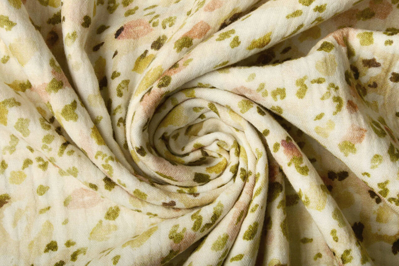 Oeko-Tex®  Double Gauze Fabric Leona Multi 3 Oeko-Tex®  Double Gauze Fabric Leona Multi 3