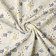 Oeko-Tex®  Double Gauze Fabric Dots and Stars Creme