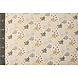 Oeko-Tex®  Coton Double Gaze Tissu Pois en Étoiles Naturel