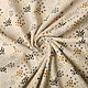 Oeko-Tex®  Double Gauze Fabric Dots and Stars Natural