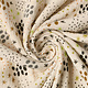 Oeko-Tex®  Double Gauze Fabric Dots and Stars Natural