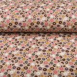 Oeko-Tex®  Baumwoll Musselin Stoff Panther Puderrosa