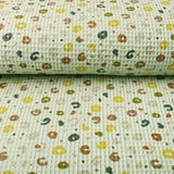 Oeko-Tex® Nido de Abeja Jachtluipaard Menta Antiguo Oeko-Tex® Nido de Abeja Jachtluipaard Menta Antiguo