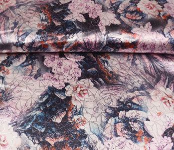 Brocade Ornamental Motif Kiemura Multi-2