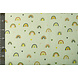Oeko-Tex® Waffle Arcobaleno con Cuoricini Menta Antica Verde Oeko-Tex® Waffle Arcobaleno con Cuoricini Menta Antica Verde