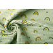 Oeko-Tex® Nid d’Abeille Arc-en-Ciel avec Cœurs Ancien Vert Menthe Oeko-Tex® Nid d’Abeille Arc-en-Ciel avec Cœurs Ancien Vert Menthe